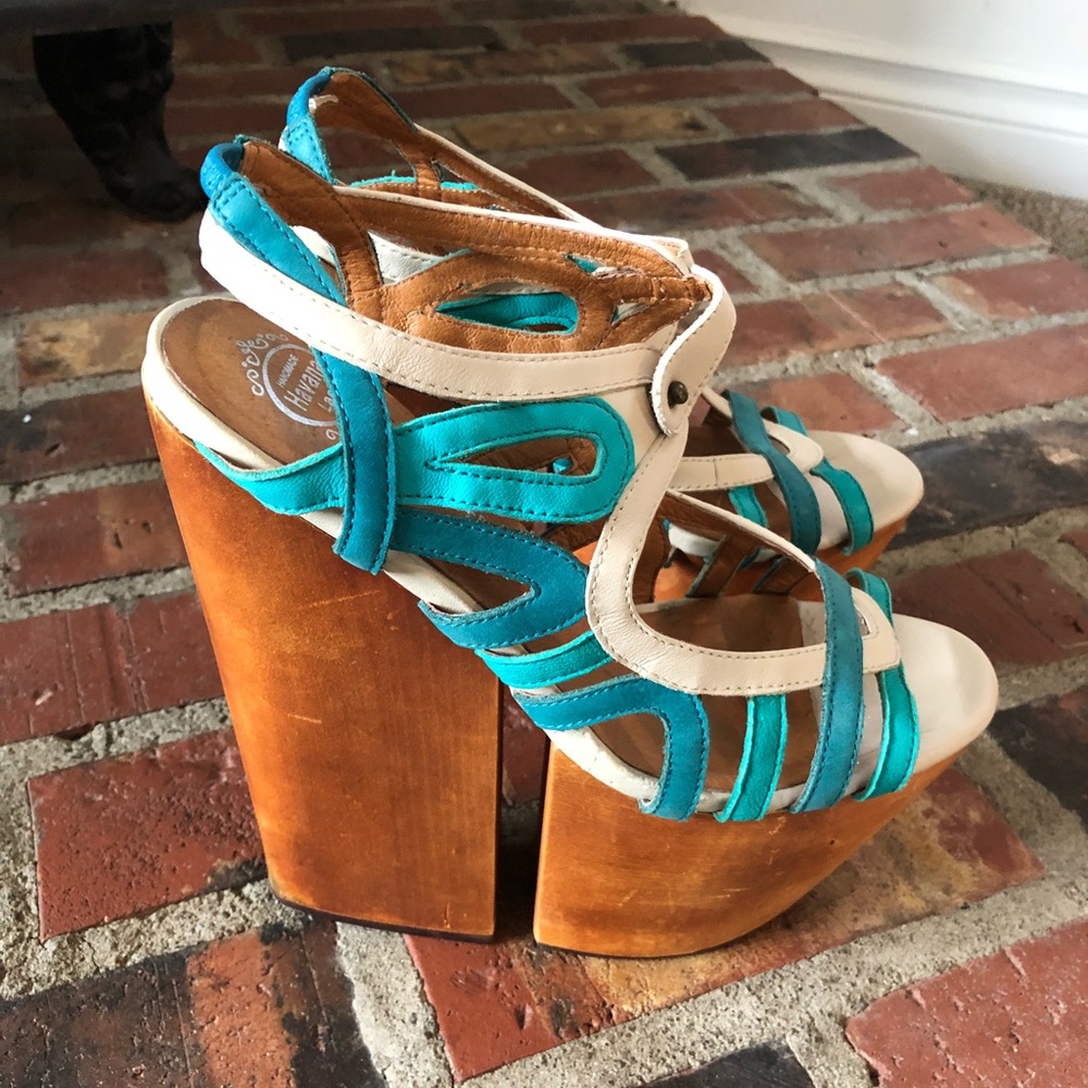 Jeffrey Campbell wooden platform 7